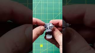 Articulated Endo 02 Head WIP Part 1 #shorts #fnaf #fnaf2 #endo #endo02 #figure #puppet