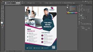 Free Illustrator Flyer Template Download (EPS) | Designers Joint