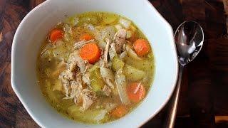 LOW CARB Rustic Chicken Soup