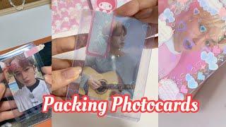 ️Packing Kpop Photocards(skz ver.) #10 [ ASMR ] | tiktok compilation |