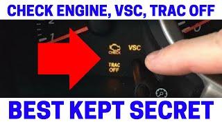 (Part 5) How To Fix Your Check Engine, VSC, Trac Off Warning Lights