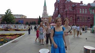 Walking streets of Moscow: Nikolskaya, Revolution Square, Red Square