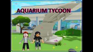 МЫ СТРОИМ крутой АКВАРИУМ. Серия №1 Roblox Aquarium Tycoon