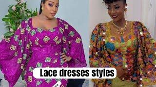 2024 LACE DRESSES MODELS: BEAUTIFUL AFRICAN DRESS DESIGNS FOR SPECIAL OCCASIONS