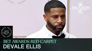Jessie Woo & Devale Ellis Caught Up On The BET Awards Red Carpet Presented By McDonalds