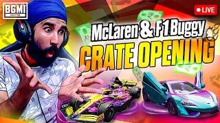 F1 BUGGY CRATE OPENING : BGMI LIVE | PUBG LIVE | PLAYING BGMI 3.5 UPDATE