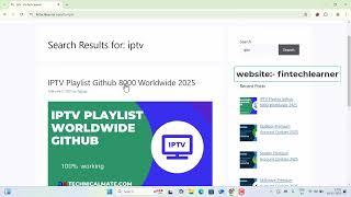 IPTV Playlist Github 8000 Worldwide 2025