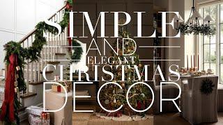 Simple Elegant Christmas Decor || Tips