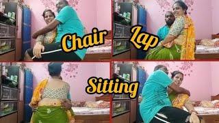 @msfamily2580  #chair lap sitting challenge video #trending #funny video