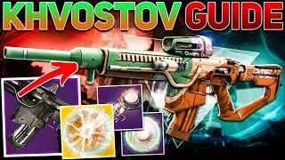 How to Get EXOTIC Khvostov  (Golden Chests, Travelers, Lost Encryption Bits) | Destiny 2