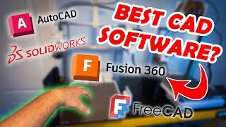 CAD Showdown: Fusion 360, SolidWorks, Maya & More!