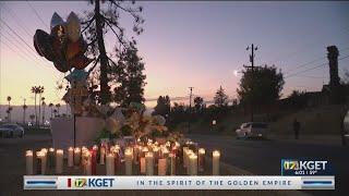 Family of deceased bicyclist holds vigil on Columbus Street