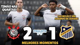 Corinthians 2 x 1 Agua Santa | Melhores Momentos | Paulistão Sub-17 2024