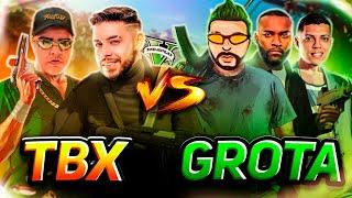 GUERRA DA GROTA CONTRA A TBX (É POR ISSO QUE A GROTA É INVENCÍVEL) GTA RP