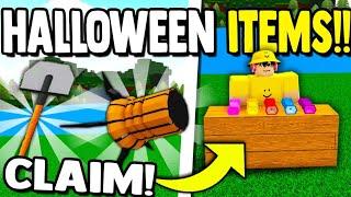 *EVERY* HALLOWEEN ITEMS!! | Build a boat for Treasure ROBLOX