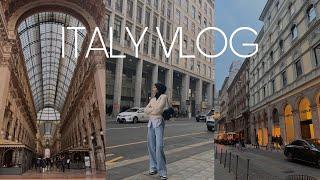 ITALY VLOG | Milan, Lake Como, what I eat in Italy 