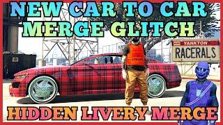 NEW CAR TO CAR MERGE GLITCH GTA5 BENNYS F1S Grand theft auto 