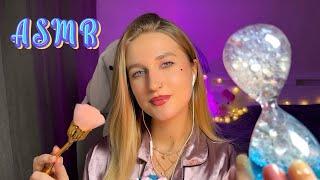 ASMR Sounds that put you to sleep  Visual triggers and mouth sounds