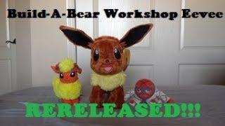 Plush Review: Build A Bear Workshop Eevee Plush Rereleased!