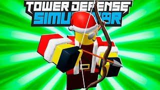 The Holiday Archer Is Back In Tower Defense Simulator Roblox