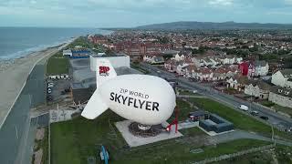 @ZipworldUK skyflyer in rhyl #zipworld #youtubechannel  #youtube #youtuber #dronevideo