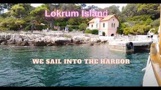  We sail into the harbor - Lokrum Island  #travel #dubrovnik #croatia