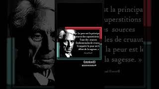 Bertrand Russell dit #trending #youtubeshorts #viralvideo #youtube #motivation #citation #yt #shorts