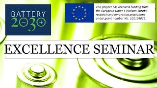 Battery 2030+ Excellence Seminar, Solid state chemistry, innovations -Laurence Croguennec