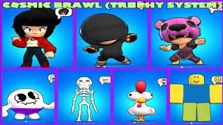 Seven New Brawlers: Anny, Dusk, Laze, Puff, Henry, Chicken, Noob (Cosmic Brawl)