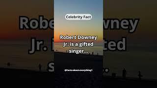 Robert Downey Jr. is a gifted singer... #shorts #facts #subscribe