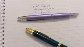 My first vid! Pilot Capless/VP/Decimo thoughts.