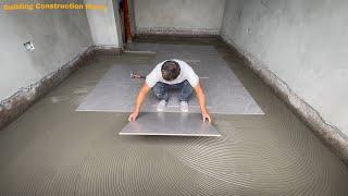 Skills And Tricks To Install Ceramic Tiles For Bedroom Floors Perfectly And Differently From Experts