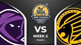 Smite Pro League: Pittsburgh Knights VS Team Rival ( Phase 2 Week 2)