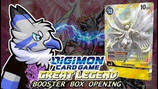 Happy Odaiba Day! - Digimon Card Game GREAT LEGEND Booster Box Opening! (Error box??)