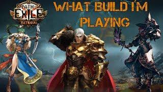 Path of Exile - What Build I´m Playing In Betrayal! (My starter build for the next league 3.5)