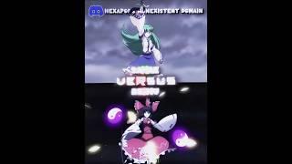 Reimu Hakurei vs Sanae Kochiya #vs #edit