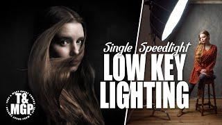 Single Speedlight Low Key Portraits | Take and Make Great Photography with Gavin Hoey