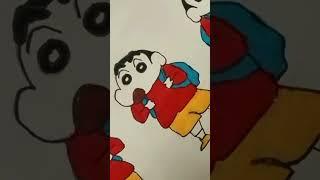 Doremon And Simchen Drawing ll Cartoon Drawing ll #shorts #drawing #viral