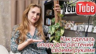 Как сделать ОПОРУ для растений СВОИМИ РУКАМИ за 10 минут!