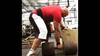 Laurence Shahlaei - 100kg/220lbs dumbbell for back training