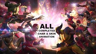 Marvel Super War All Completed Heroes & Skins Character Showcase Animation Full Collection MSW HD