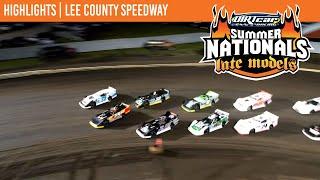 DIRTcar Summer Nationals Late Models | Lee County Speedway | June 19, 2025 | HIGHLIGHTS