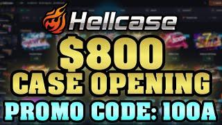 Hellcase Promo Code – $800 Hellcase Case Opening + 10% Deposit Bonus (New Hellcase Promo Code!)