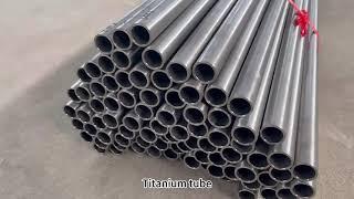 Titanium Exhaust Pipe Gr9 Tubes Factory Supplier