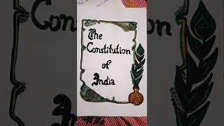 #shorts THE CONSTITUTION OF INDIA (PREAMBLE OF INDIA)