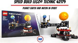 Technic 42179 Planet Earth and Moon in Orbit - Speed Build and working with motors!