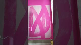 #asianpaints CODE--X205 wall painting #shorts #viral #art #painting #youtubeshorts