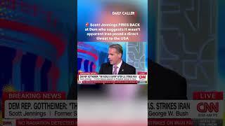 Scott Jennings FIRES BACK at Dem who seems to downplay threat of Iran on the USA