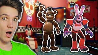 Что будет, если старые аниматроники попадут в фнаф 9 - Five Nights at Freddy's: Security Breach