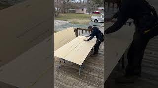 The coolest sawhorses in the world - The BORA Speedhorse #diy #woodworking #tools #oddlysatisfying